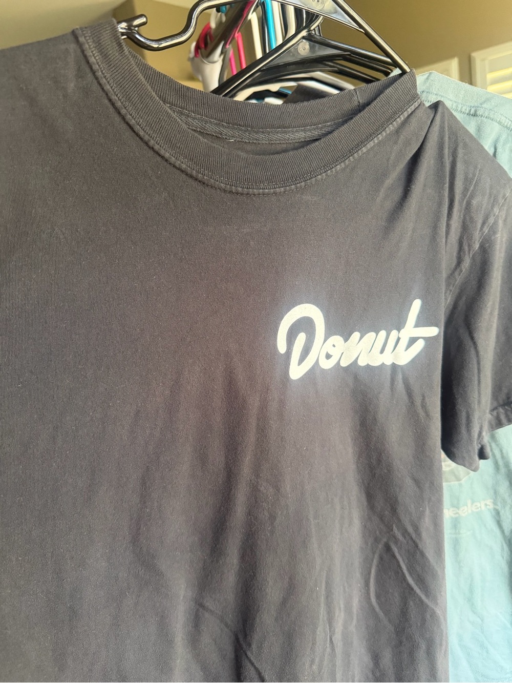 Donut Logo Black Graphic Tee